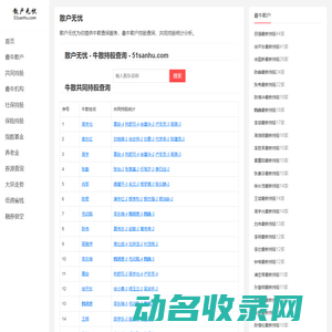 散户无忧